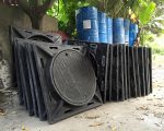 Sản xuất cung cấp Nắp hố ga – Song rác Composite cho dự án cải tạo tuyến ven đê Từ cầu Thanh Trì – Bát Tràng – Huyện Gia Lâm – Hà Nội